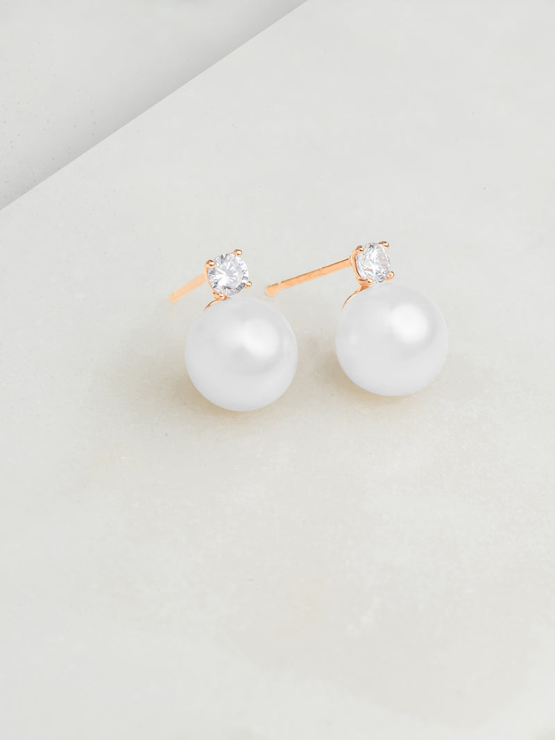 Sparkling Pearl Stud