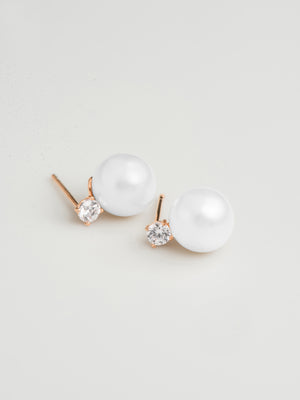 Sparkling Pearl Stud