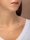 Minimal Bar Drop Necklace