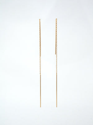 Straight Threader bar Earring